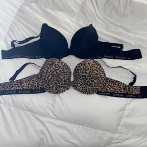 Bebe Bras (2) Size 36D